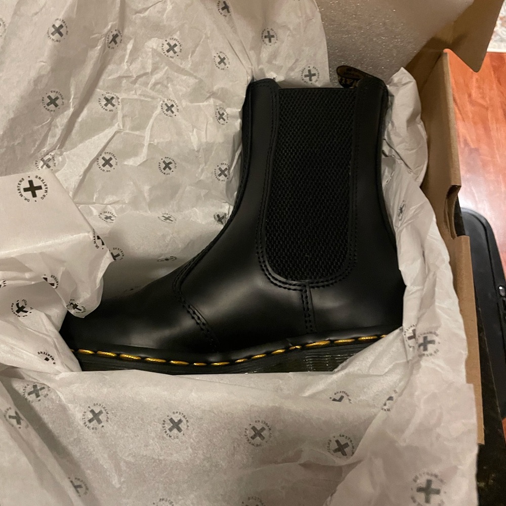 Dr. Martin Chelsea Boot. Never worn.